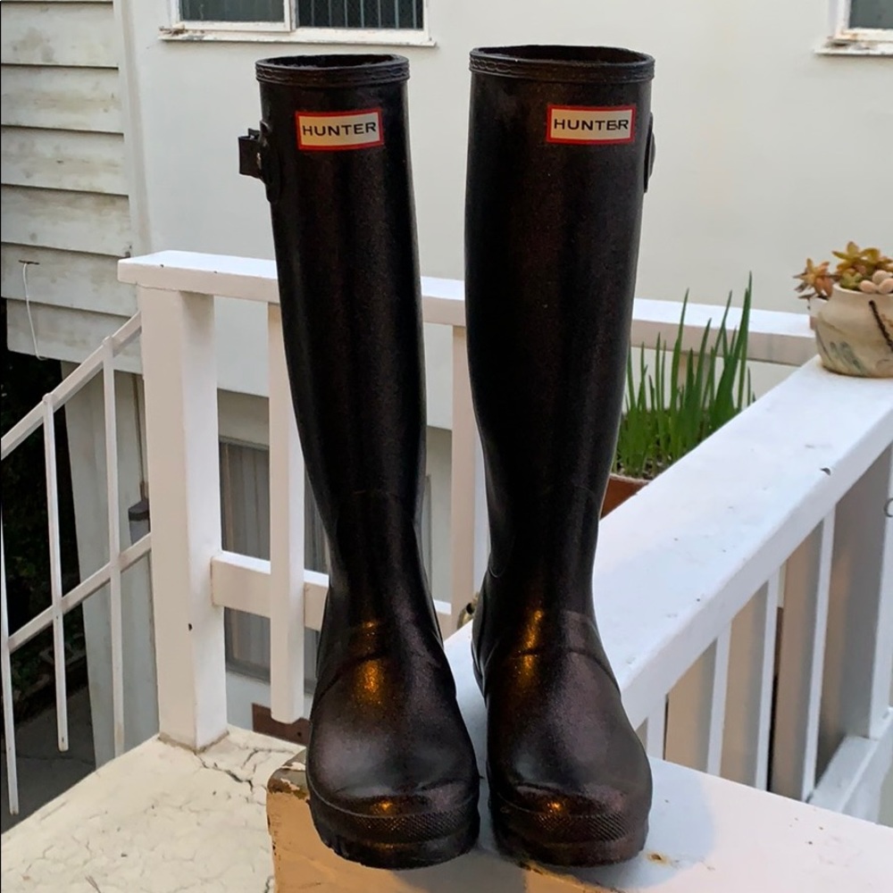 Hunter rain boots